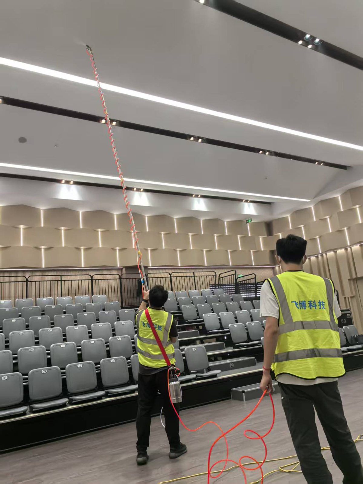 Concert hall air treatment
