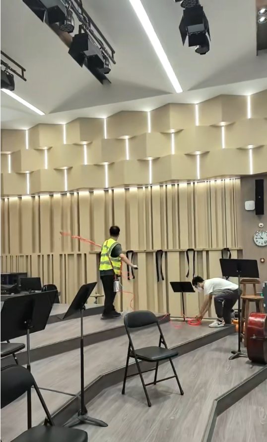 Rehearsal area