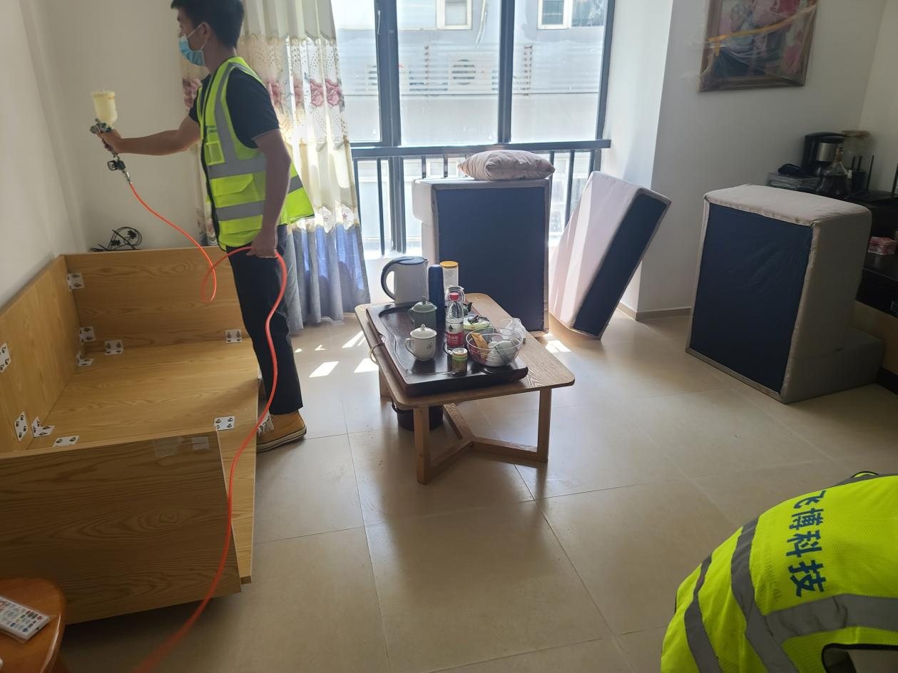 Sofa and cabinet treatment