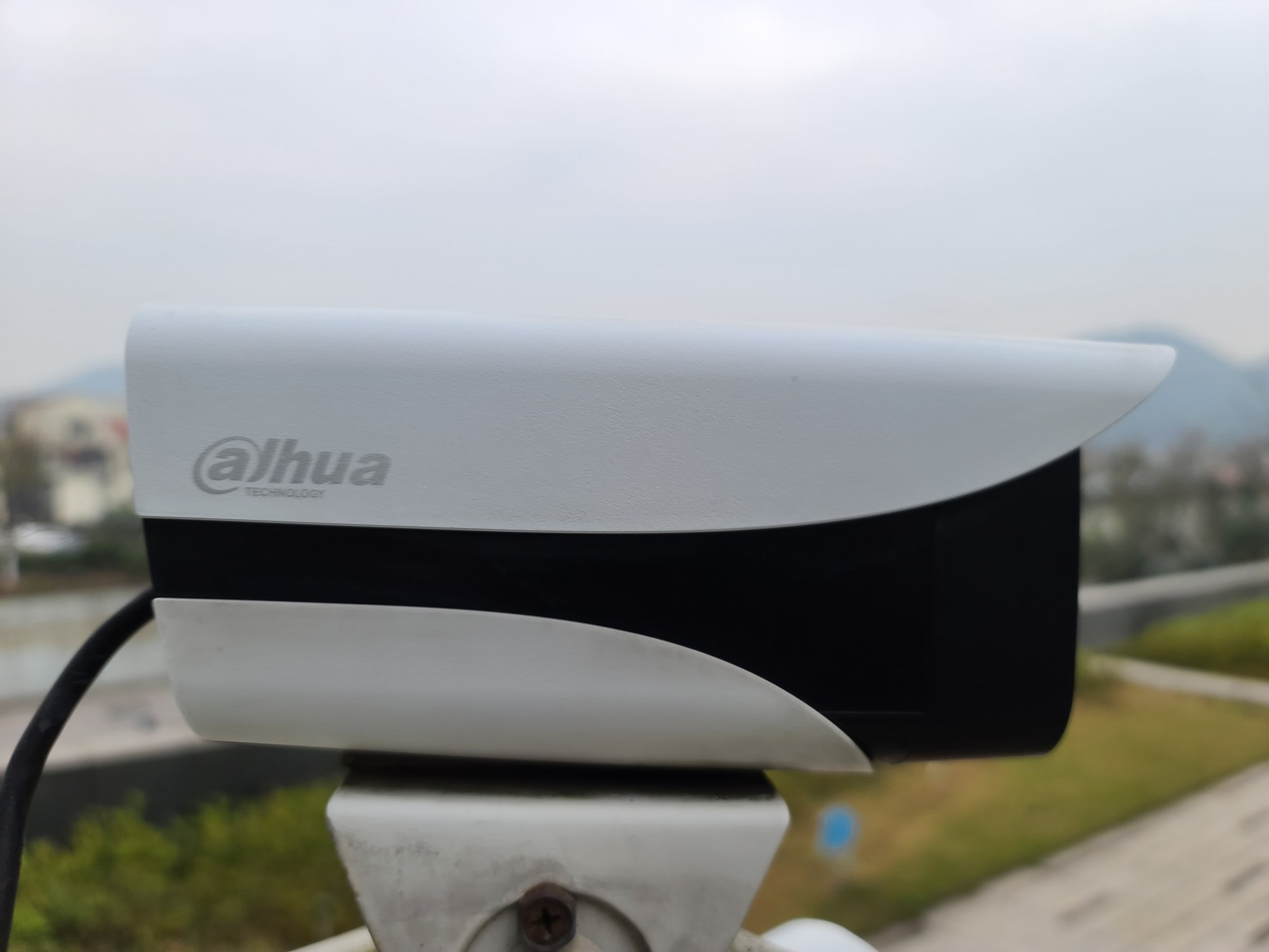 Municipal CCTV housing: after — clean as new