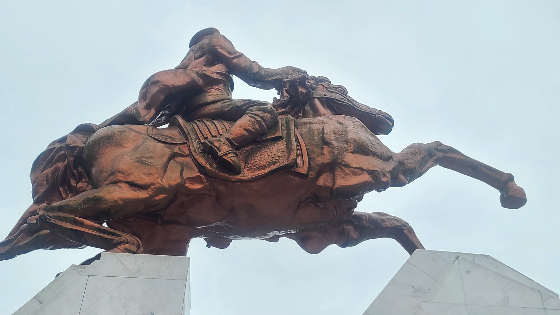 The equestrian statue