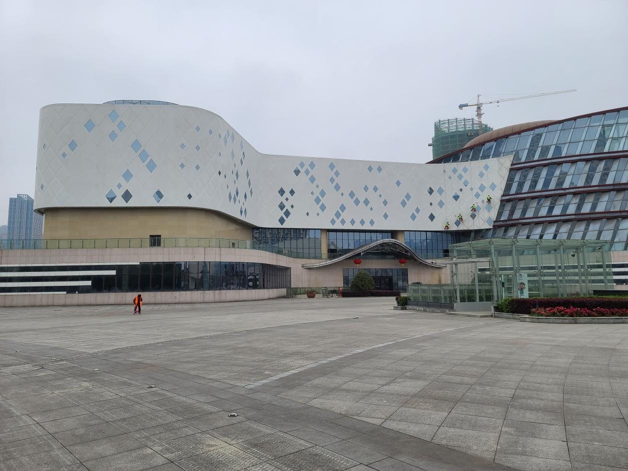 The building after treatment
